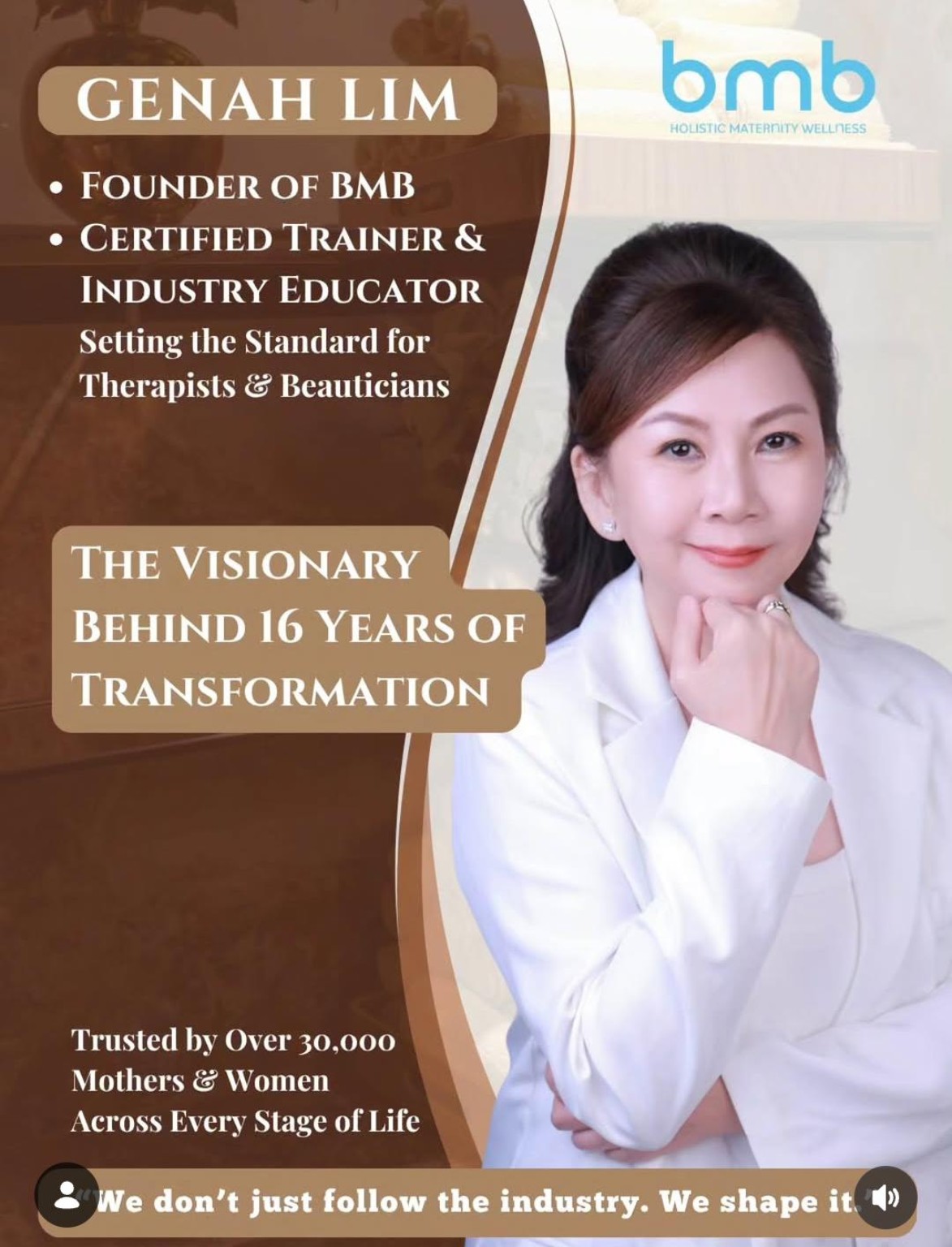Genah Lim, founder of BMB
